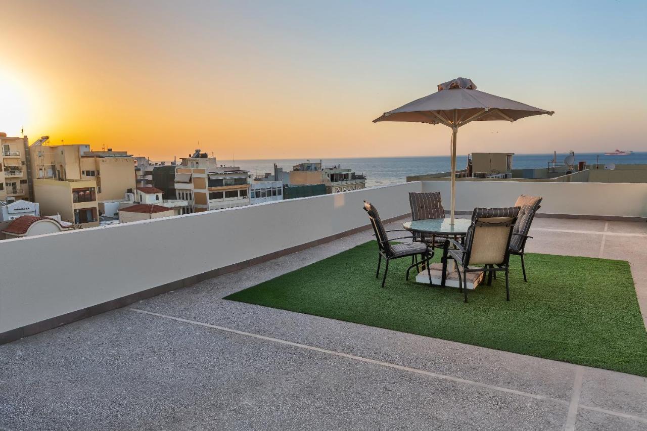 Seaside & Central Terrace Heraklion Exteriör bild
